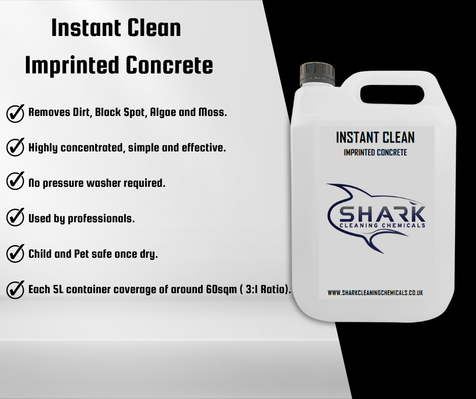 Imprinted Concrete Cleaner